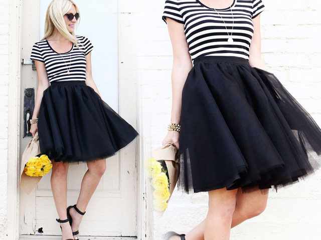 Tự may váy voan công chúa xinh trong nháy mắt