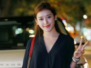 Làng sao - Á hậu Huyền My mặt mộc xinh đẹp đi sự kiện