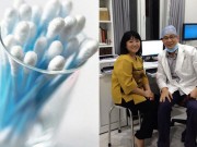 Làm mẹ - Sai lầm khi lạm dụng bông ngoáy tai hàng ngày cho trẻ