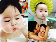 Làm mẹ - Thích thú với cậu bé mặt bánh bao đáng yêu “không đối thủ”