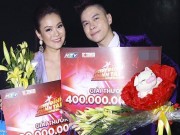 Làng sao - Hoàng Tôn "vượt mặt" Hải Yến đoạt giải 400 triệu đồng