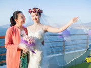 Làng sao - Hoàng hậu "Hoàn Châu cách cách" tiễn con lấy chồng