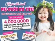 Ảnh đẹp của bé - Thể lệ cuộc thi ảnh "Nụ cười bé yêu"