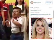 Làng sao - Britney Spears "thích" clip Ku Tin nhảy "Cồng chiêng"