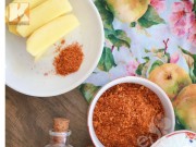 Bếp Eva - Tự làm muối tôm thơm ngon chấm hoa quả