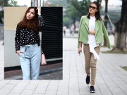 Thời trang - Phái đẹp Hà Nội đẹp mong manh trong trang phục cuối xuân