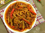 Bếp Eva - Ngon cơm với tôm khô rim chua cay mặn ngọt