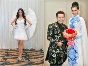 Làng sao - Trương Thị May đẹp lộng lẫy, quý phái với áo dài