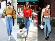 Thời trang - Học hot girl số 1 Hollywood cách chống ngán cho quần jeans