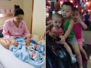 Bà bầu - Mẹ Việt 4 lần mang thai đều ăn chay, sinh 5 con khỏe mạnh