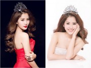 Làng sao - Hoa khôi Nam Em đội vương miện, xinh đẹp như nữ thần