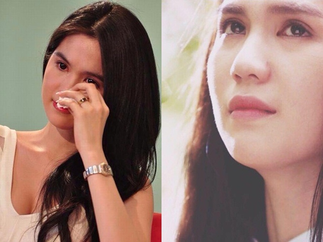 Ngọc Trinh khóc sưng mắt vì bị một cô giáo chê bai