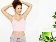 Làm đẹp - Giảm mỡ bụng siêu nhanh nhờ chanh và trà xanh