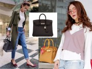 Thời trang - Chóng mặt khi sao Việt dạo phố cũng xách túi nửa tỷ