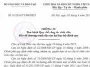 Tin tức - Bộ GD&ĐT phản hồi về việc cấm sinh viên bình luận, chia sẻ thông tin dung tục