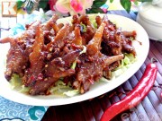 Bếp Eva - Chân gà nướng xì dầu cho chồng nhậu chơi