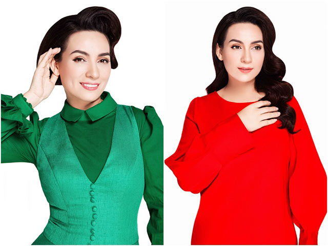 Phi Nhung xinh đẹp ngỡ ngàng với khuôn mặt thon gọn