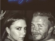 Làng sao - Beckham chúc Victoria một sinh nhật ngọt ngào