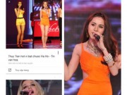 Làng sao - Thủy Tiên "nổi đóa" khi bị cho là bắt chước Hồ Ngọc Hà