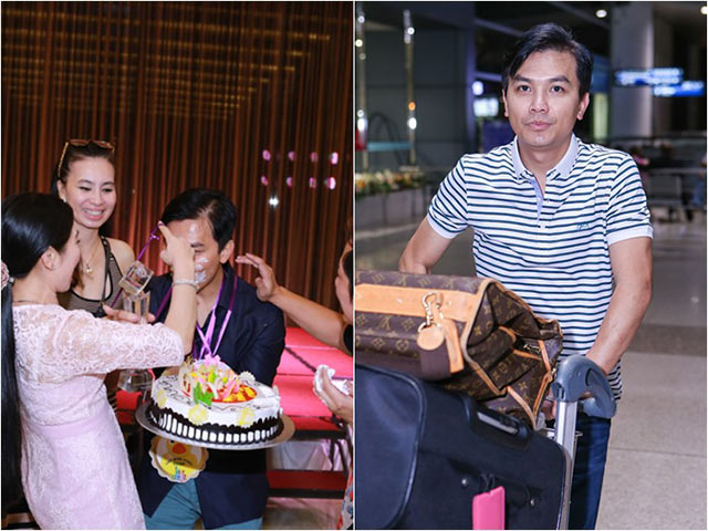 Mạnh Quỳnh được bí mật tổ chức sinh nhật trước khi về Mỹ