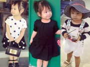 Thời trang - Tuyển tập váy yêu không thể tả của con gái Lý Hải - Minh Hà