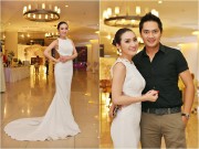 Làng sao - Cao Mỹ Kim xinh như công chúa, đẹp đôi bên Minh Luân