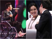 Làng sao - Yanbi bị gãy xương đùi, ngồi xe lăn đi thi X-Factor