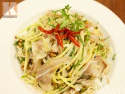 Bếp Eva - Nộm xoài xanh tai heo giòn giòn, ngon mê mẩn