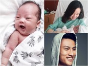 Làng sao - Ly Kute khoe ảnh cận mặt con trai giống hệt Mạc Hồng Quân
