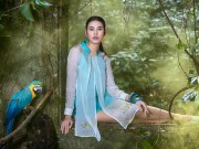 Thời trang - Hồn Việt đậm đà trong những tà áo dài gấm