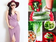 Bà bầu - Thực đơn ăn uống 'vào con không vào mẹ' của mẹ Việt ở Mỹ