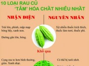 Tin tức - Infographic: 10 loại rau củ 'tắm' hóa chất nhiều nhất