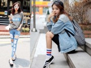 Thời trang - Trăm phương ngàn kế giúp bạn diện đồ jeans giải nhiệt