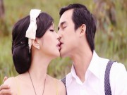 Làng sao - Lê Kiều Như ngượng khi hôn Lương Thế Thành