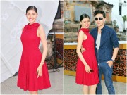 Ảnh đẹp Eva - Á hậu Kim Nguyên tình tứ Nam Phong khi tập chương trình