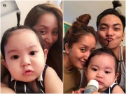 Làng sao - Khánh Thi khoe ảnh cả gia đình buộc tóc cực yêu