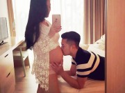 Chuẩn bị mang thai - Mẹ bầu 7 tháng vẫn xinh như hoa nhờ chồng cưng chiều