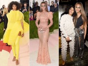 Thời trang - Hình ảnh một trời một vực của sao sau và tại Met Gala