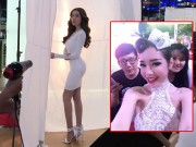 Làng sao - Elly Trần khoe thân hình "đồng hồ cát" vạn người mê