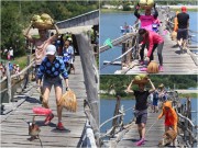 Làng sao - 'Cười ra nước mắt' với cảnh lùa vịt của sao Cuộc Đua Kỳ Thú