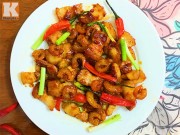 Bếp Eva - Thịt, tôm nõn rim mắm tép đậm đà ngon cơm