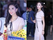 Làng sao - Hoa hậu Kỳ Duyên đẹp tươi tắn, vượt qua ồn ào