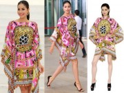 Thời trang - Phạm Hương bị chê xấu khi diện váy đi biển tham dự sự kiện