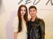 Làng sao - Mlee tình tứ Cường Seven đi xem phim của Dustin Nguyễn