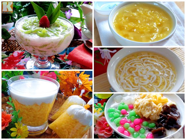 5 món chè thanh mát giải nhiệt nắng hè