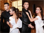 Làng sao - Hoàng Thùy Linh - Vĩnh Thụy quấn quýt không rời trong sự kiện