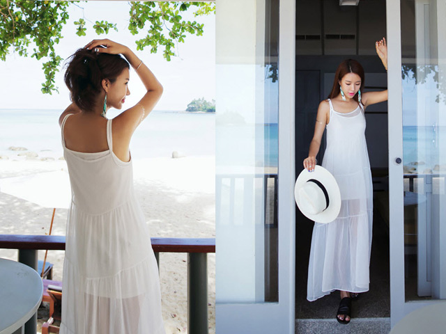 Váy maxi ngọt lịm đốn tim chàng ngay từ cái nhìn đầu tiên