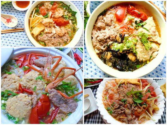 Những món bún riêu siêu ngon cho cả nhà