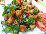 Bếp Eva - Thịt ba chỉ đảo lá mắc mật thơm nức mũi