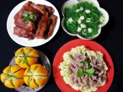 Món ngon nhà mình - Bữa cơm nhiều món hấp dẫn - MN18306